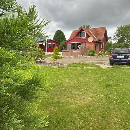 Fischerhuette IV Mobilheim Polchow Экстерьер фото