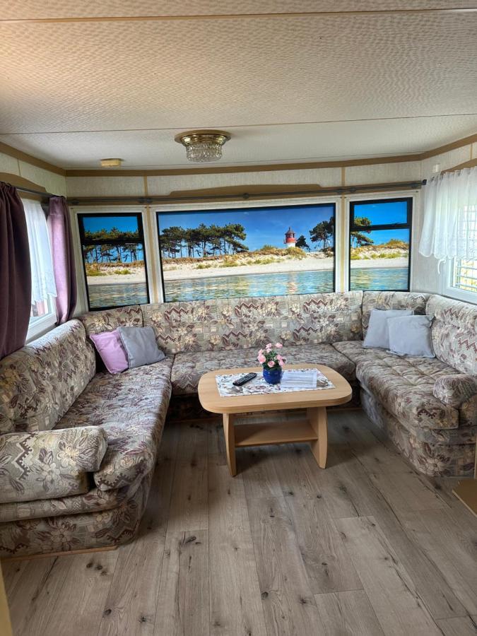 Fischerhuette IV Mobilheim Polchow Экстерьер фото